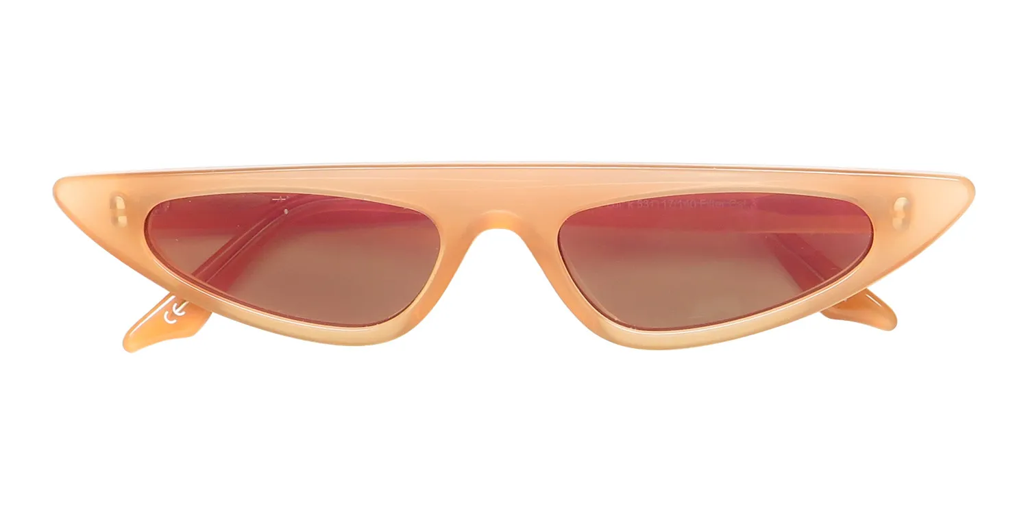 Andy Wolf Florence k Sunglasses Orange 53mm 2