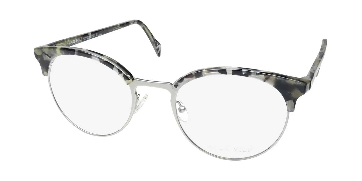 Andy Wolf 4589 d Eyeglasses Black 51mm Unisex