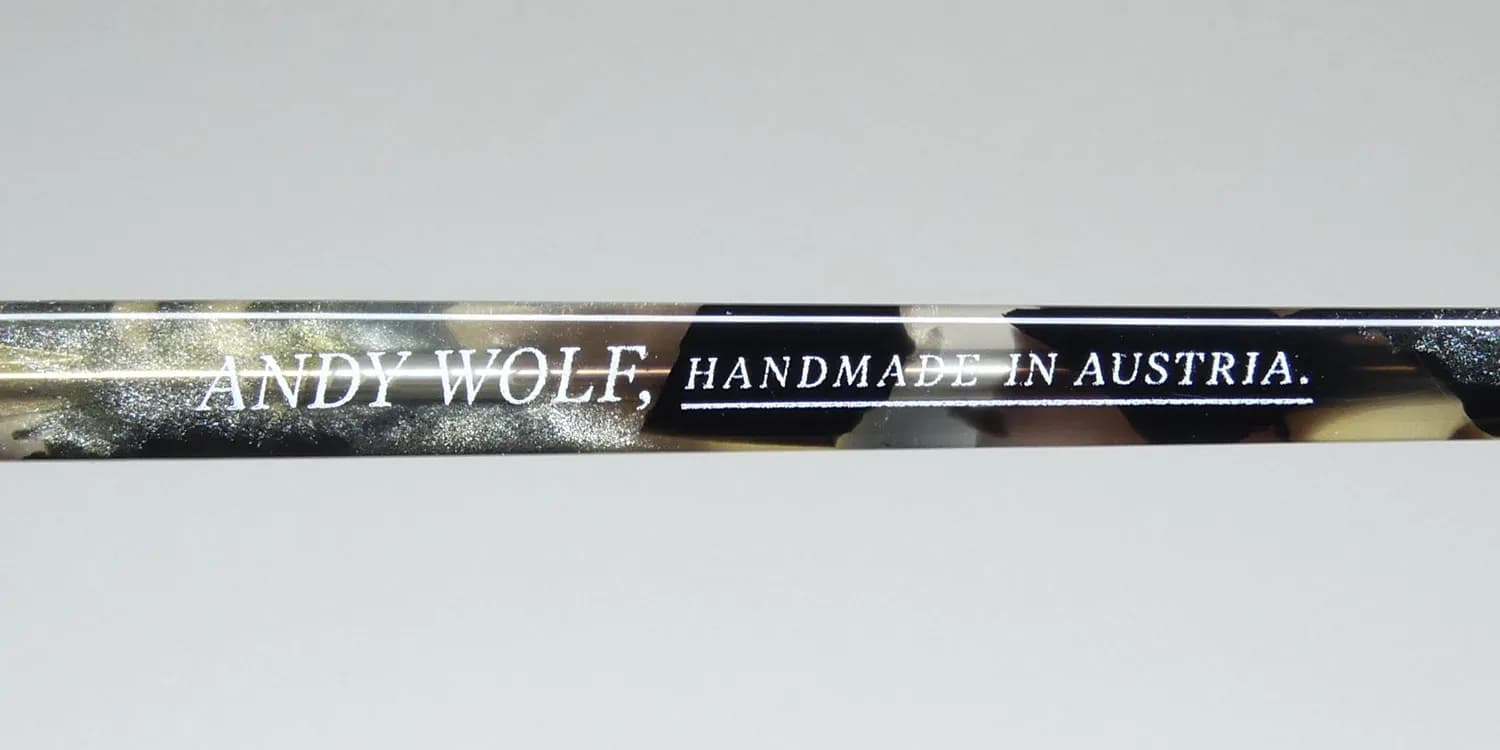 Andy Wolf 4589 d Eyeglasses Black 51mm Unisex 7