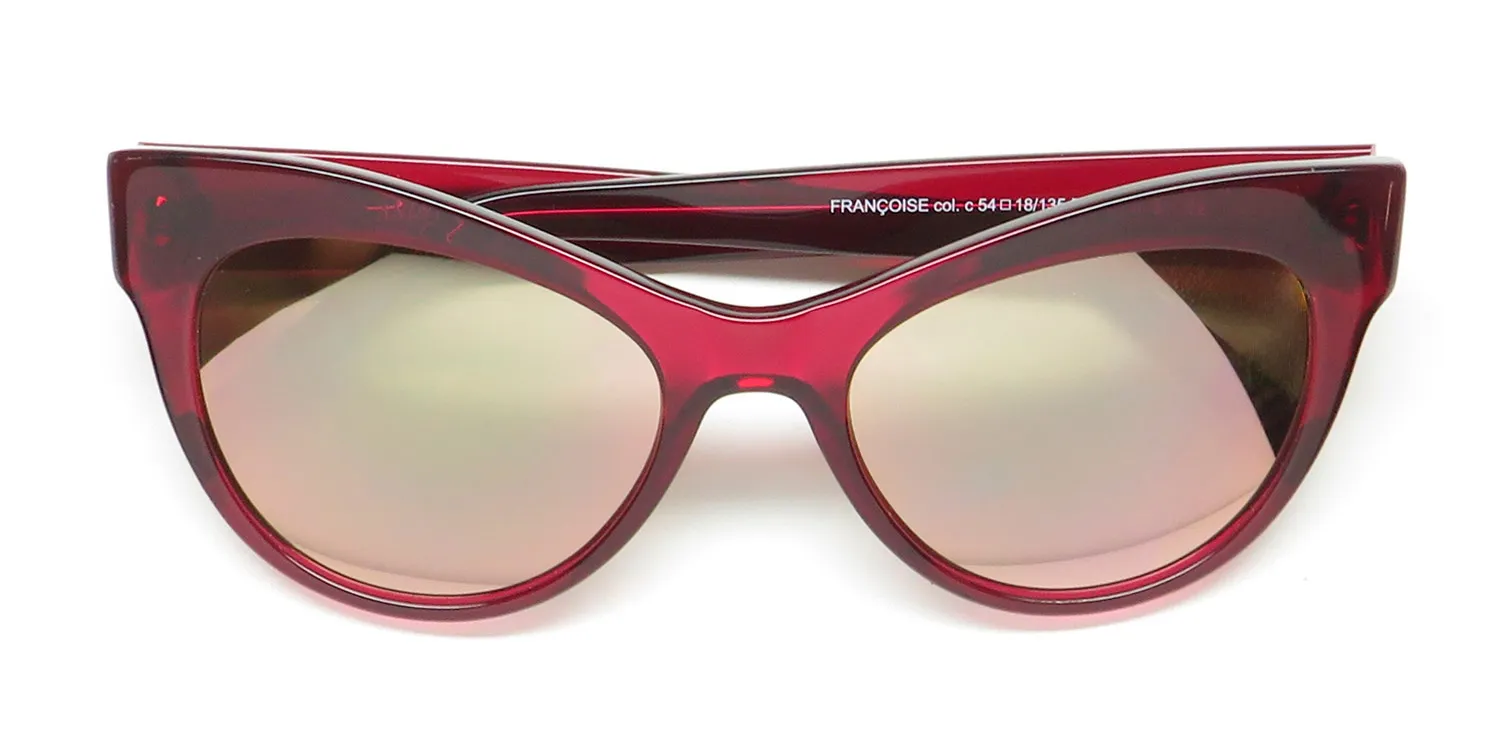 Andy Wolf Francoise c Sunglasses Berry Transparent 54mm 2