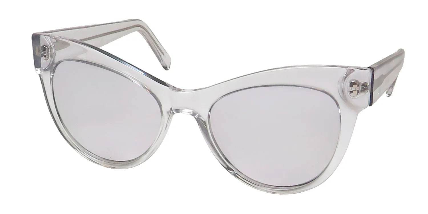 Andy Wolf Francoise e Sunglasses Clear Crystal 54mm