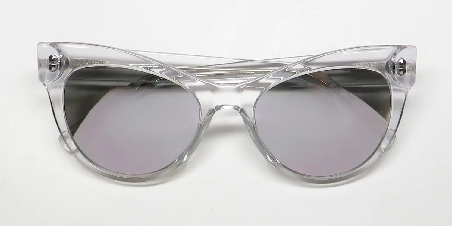 Andy Wolf Francoise e Sunglasses Clear Crystal 54mm 2