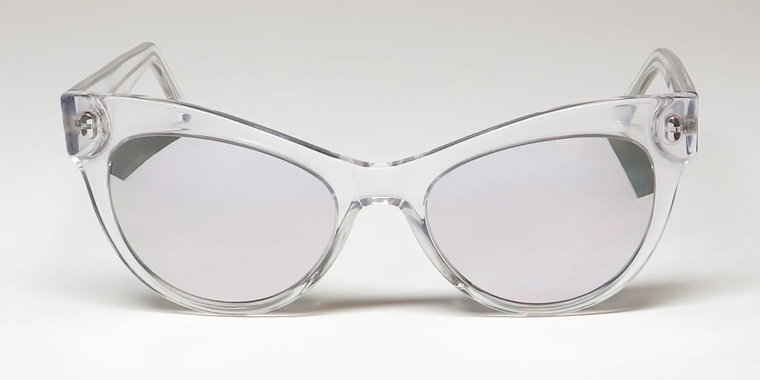 Andy Wolf Francoise e Sunglasses Clear Crystal 54mm 3