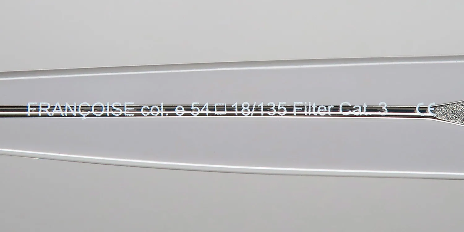 Andy Wolf Francoise e Sunglasses Clear Crystal 54mm 8