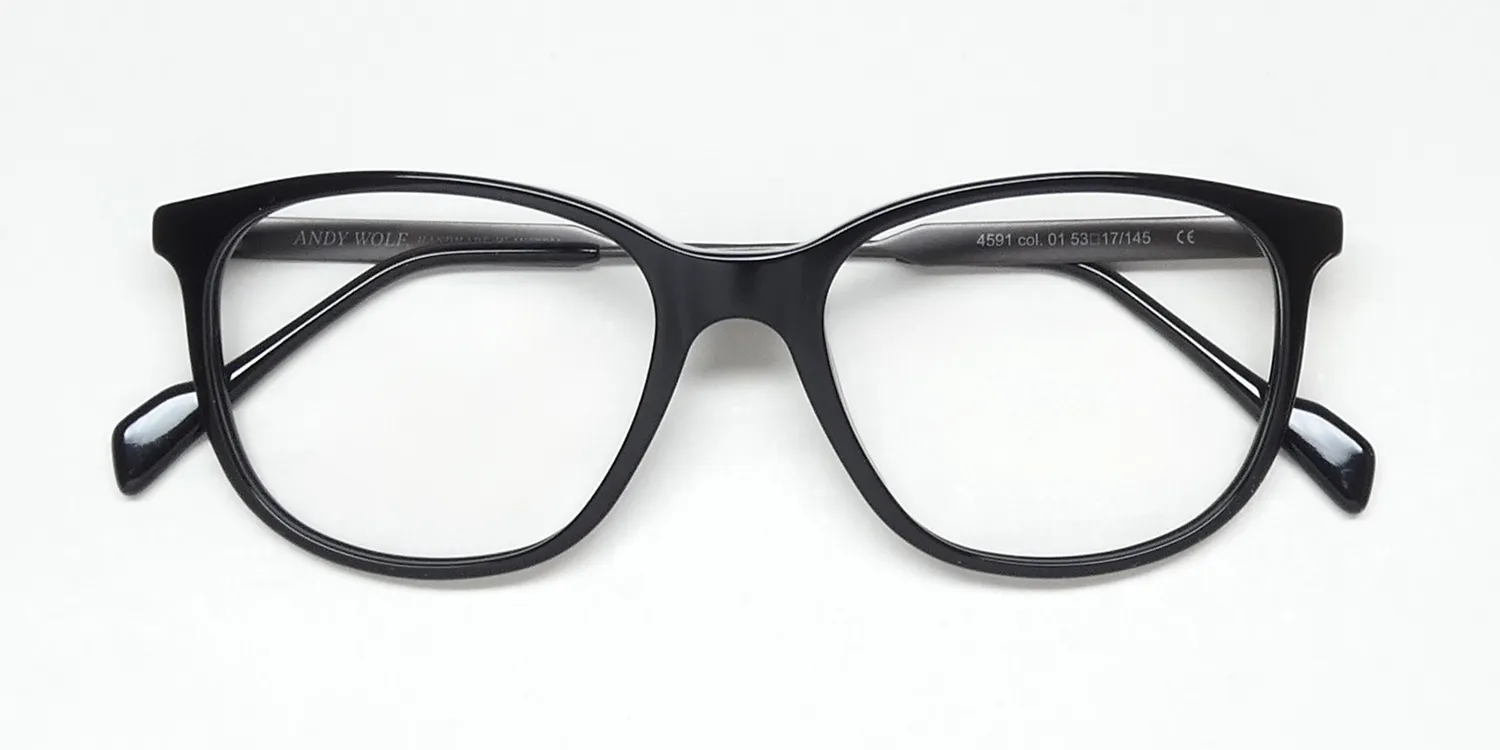 Andy Wolf 4591 01 Eyeglasses Black 53mm 2