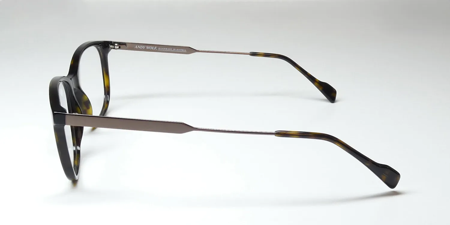 Andy Wolf 4591 02 Eyeglasses Brown Havana 53mm 4