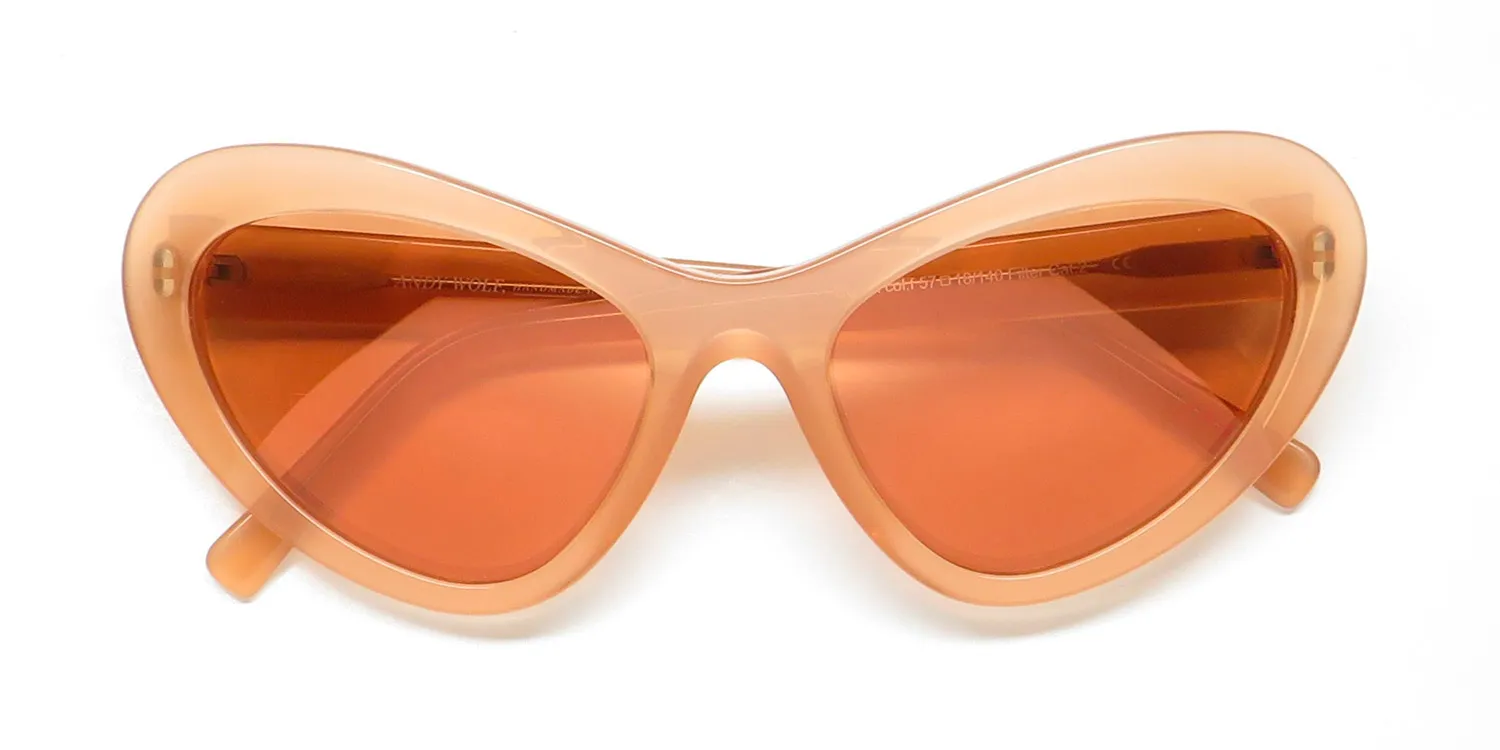 Andy Wolf Blair f Sunglasses Orange 57mm 2