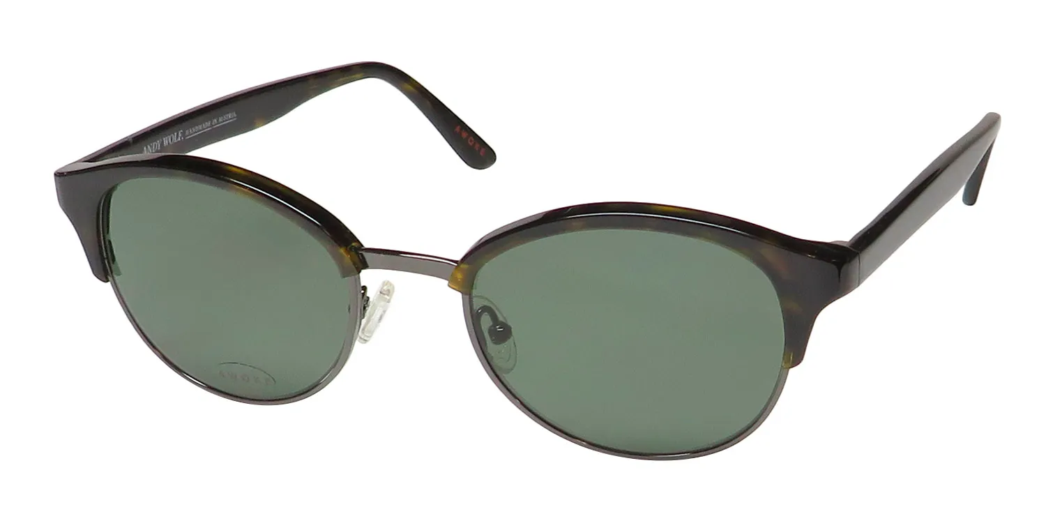Andy Wolf Mischi 02 Sunglasses Tortoise 48mm Unisex