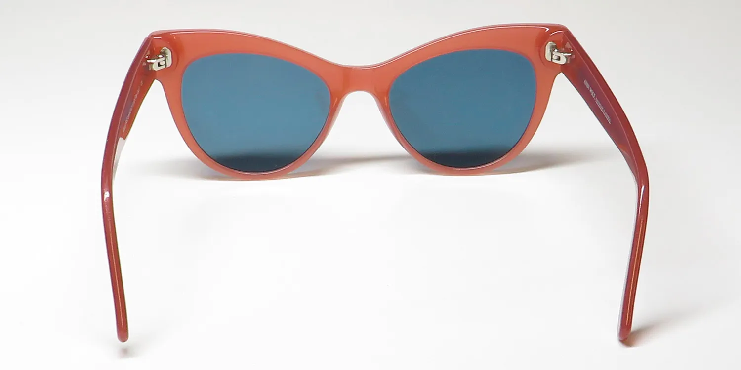 Andy Wolf Francoise k Sunglasses Peach Brown 54mm 5