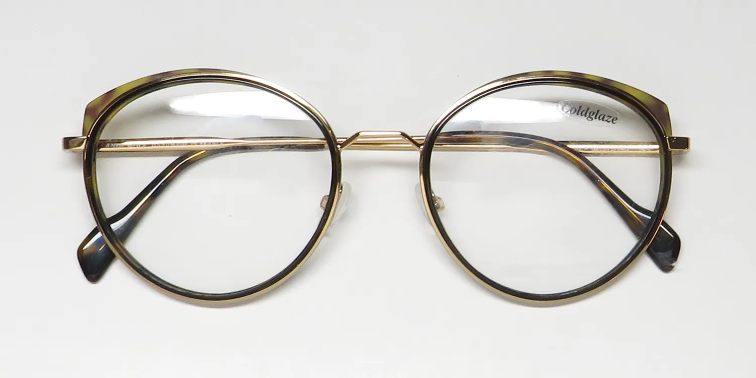 Andy Wolf 4766 02 Eyeglasses Gold 52mm 2