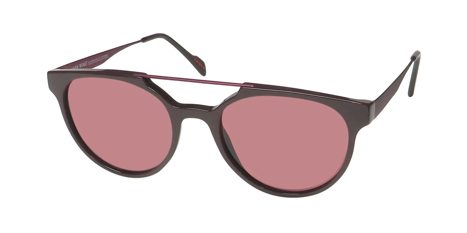 Andy Wolf Christian 04 Sunglasses Brown 52mm Unisex
