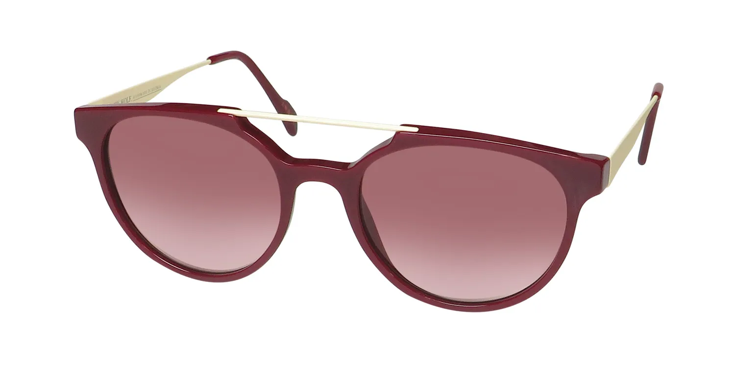 Andy Wolf Christian 05 Sunglasses Burgundy 52mm Unisex