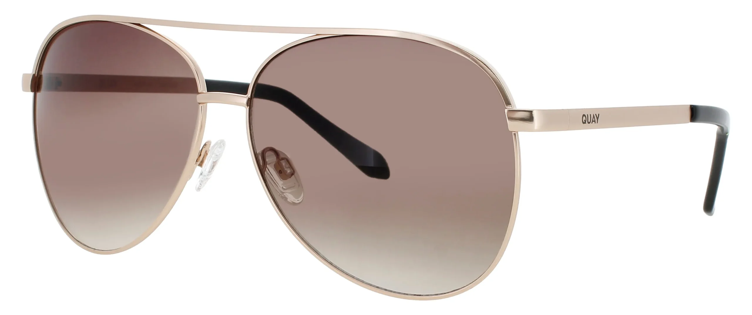 Quay VIVIENNE GLD/BRN Sunglasses Gold 45mm Women