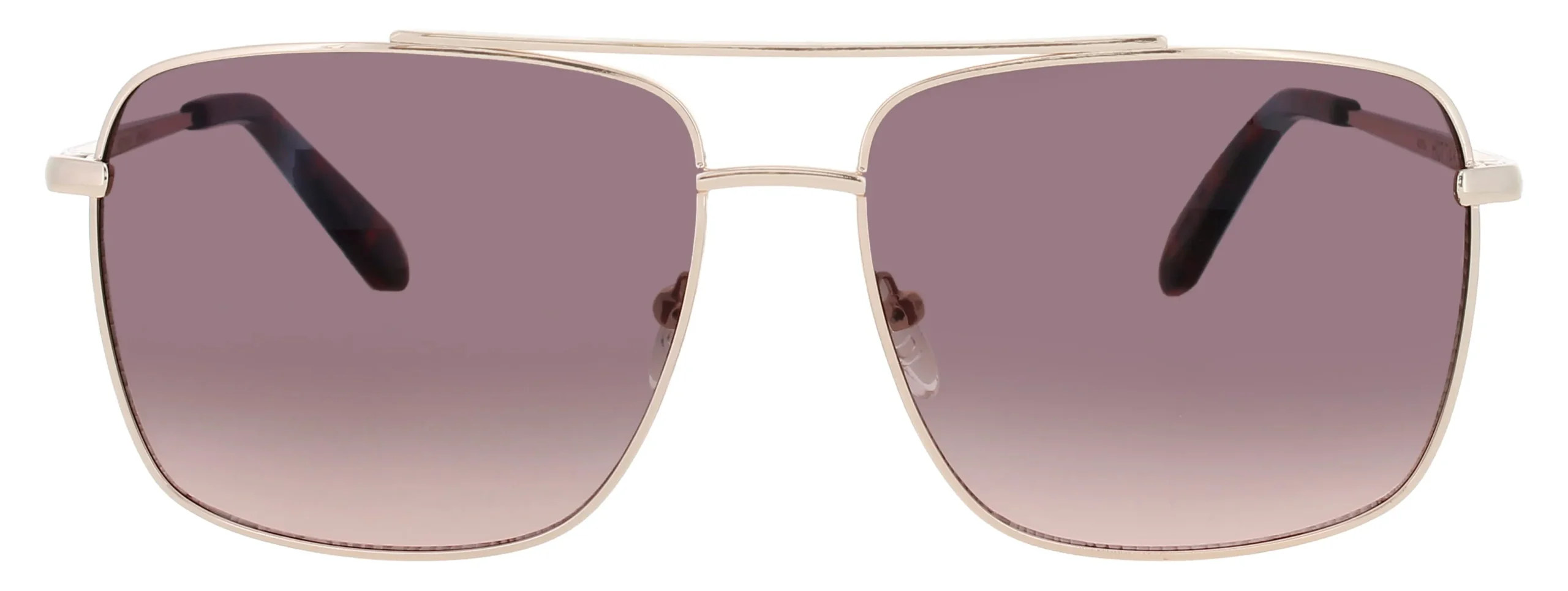 Quay HOT TAKE GLD/SMKPNK Sunglasses Gold 60mm Unisex 2