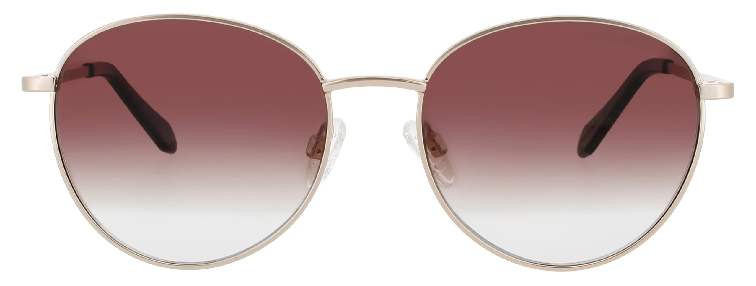 Quay LOOP ME IN GLD/BRNFD Sunglasses Gold 48mm Unisex 2