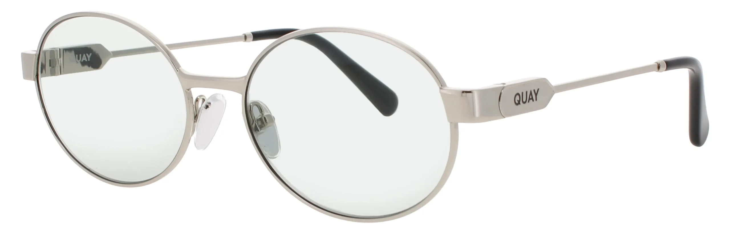 Quay ANYWAYS SLV/MSS Sunglasses Silver 56mm Women