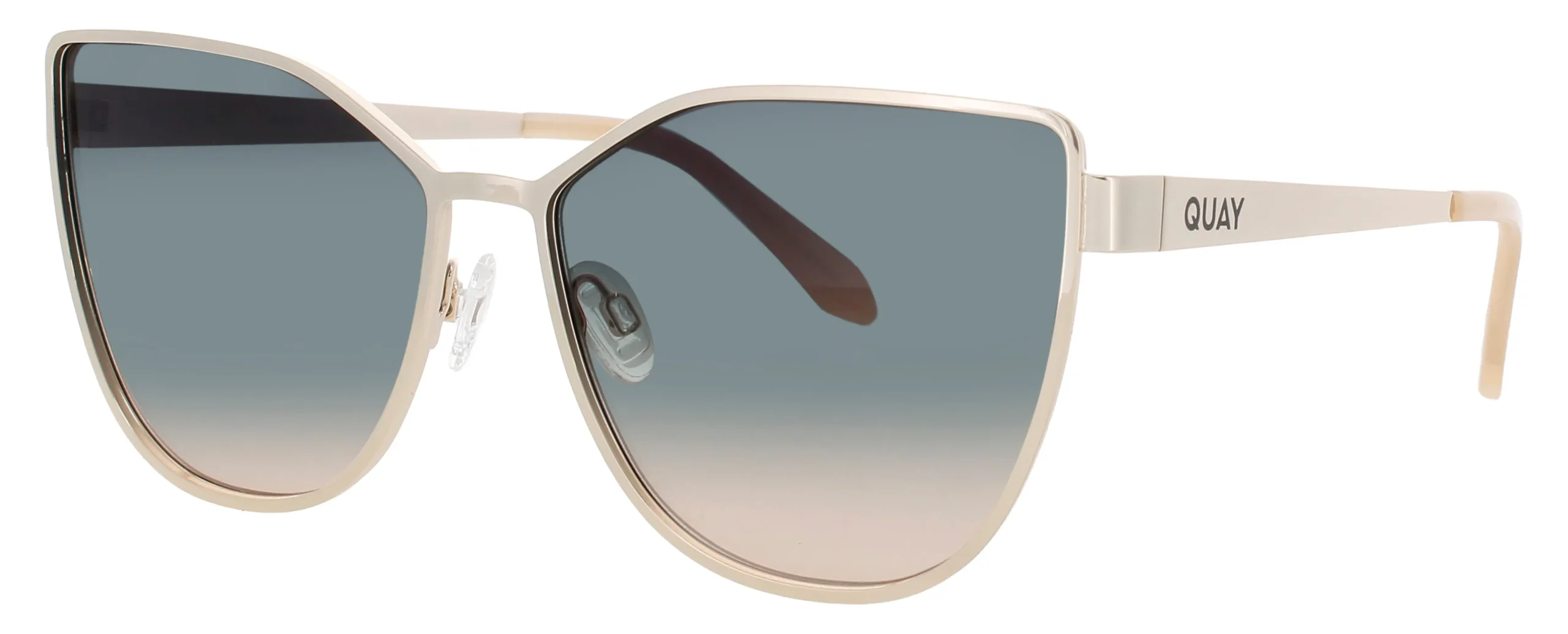 Quay IN PURSUIT GLD/PLMTPE Sunglasses Gold 64mm Women
