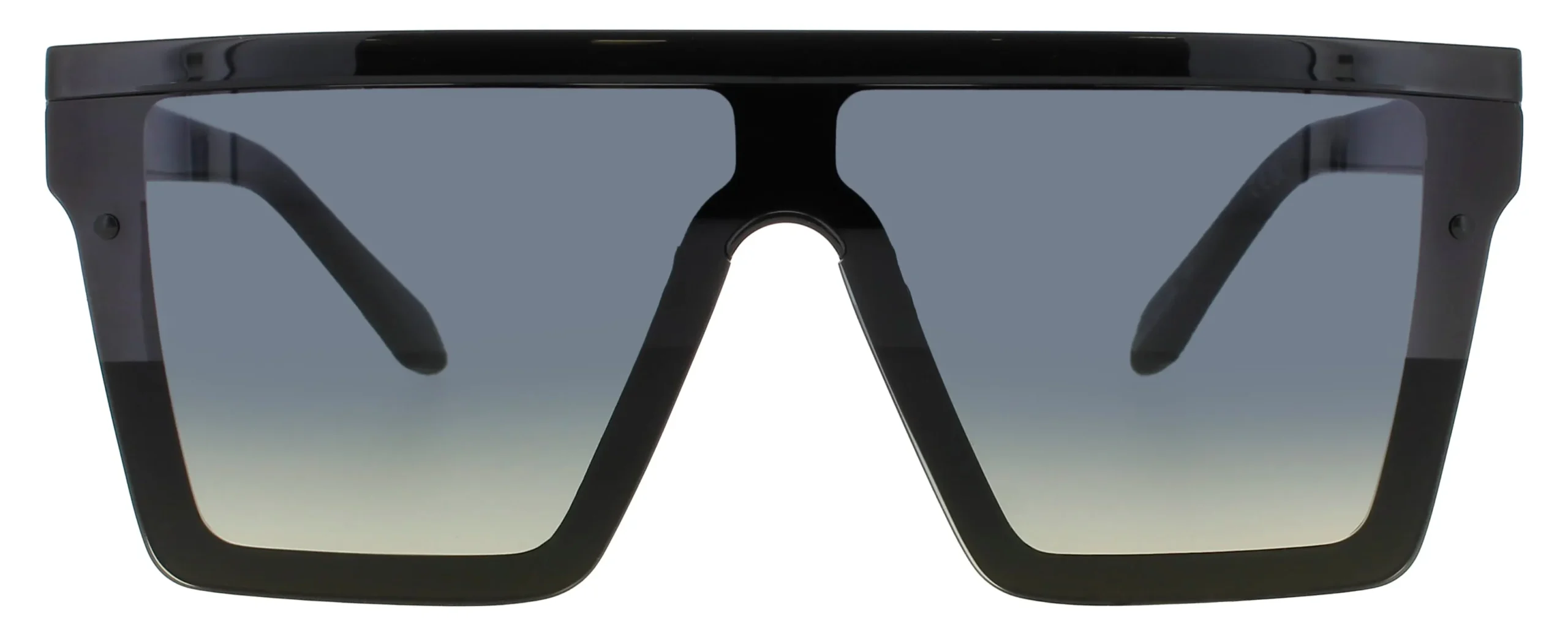 Quay HINDSIGHT BLK/SMKGRN Sunglasses Black 56mm Unisex 2