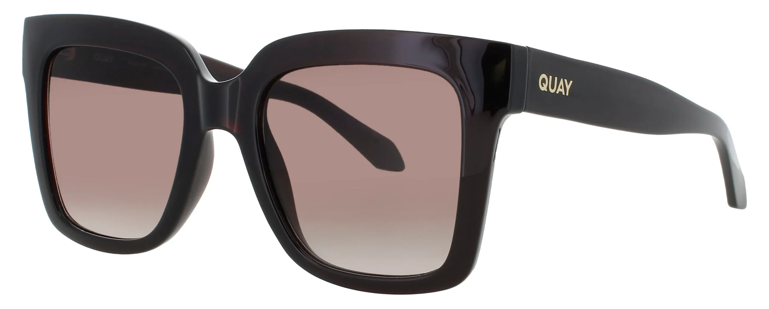 Quay ICY ESPR/BRN Sunglasses Espresso 52mm Women