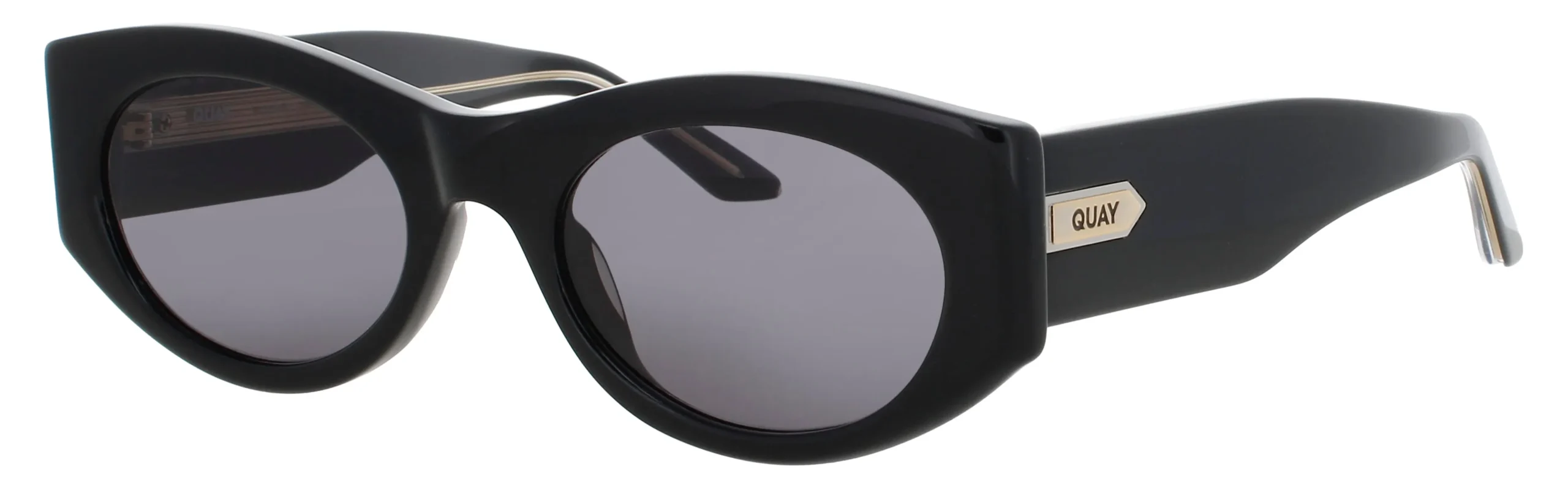 Quay SO WHAT BLK/SMK Sunglasses Black 53mm Women