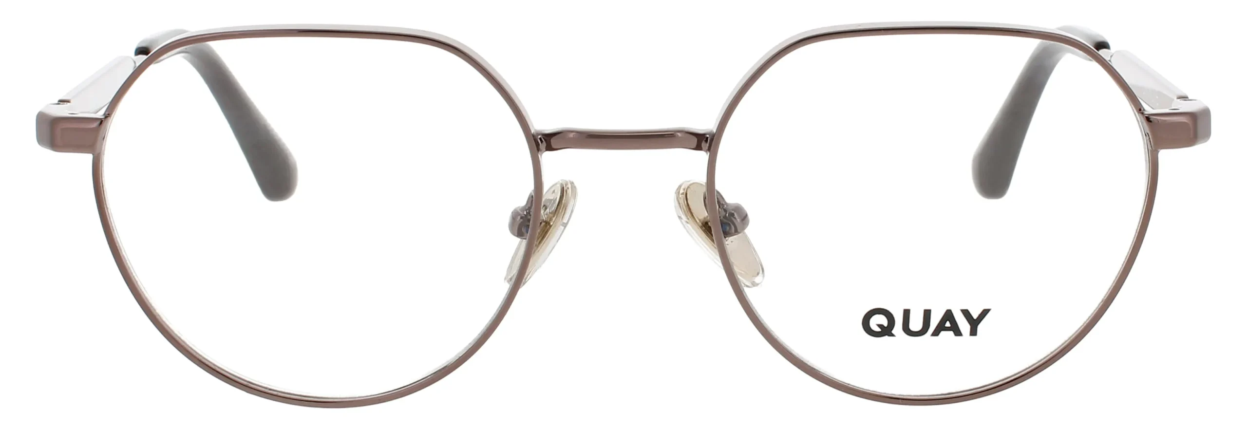 Quay ON MUTE RX CH Eyeglasses Dark Bronze 52mm Unisex 2