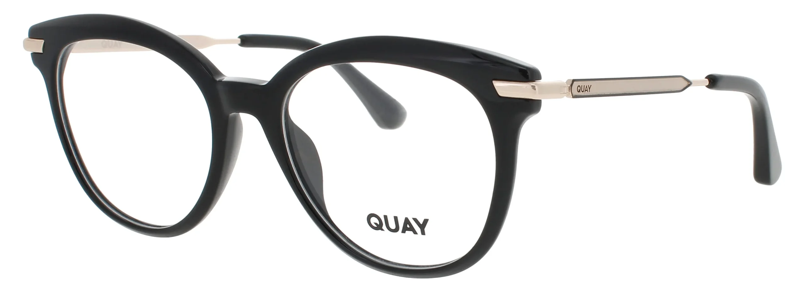 Quay PENCIL ME IN RX BLK Eyeglasses Shiny Black 53mm Women