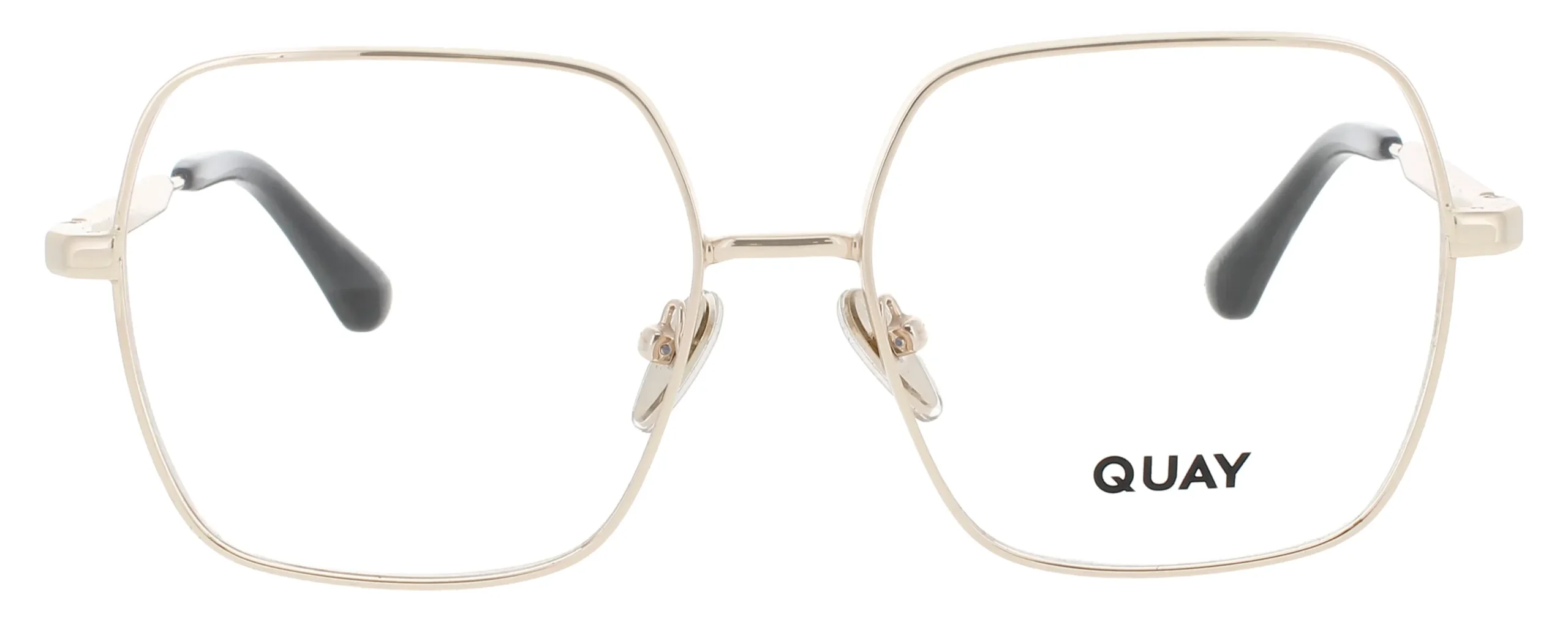Quay LOOK IT UP RX GLD Eyeglasses Gold 56mm Women 2