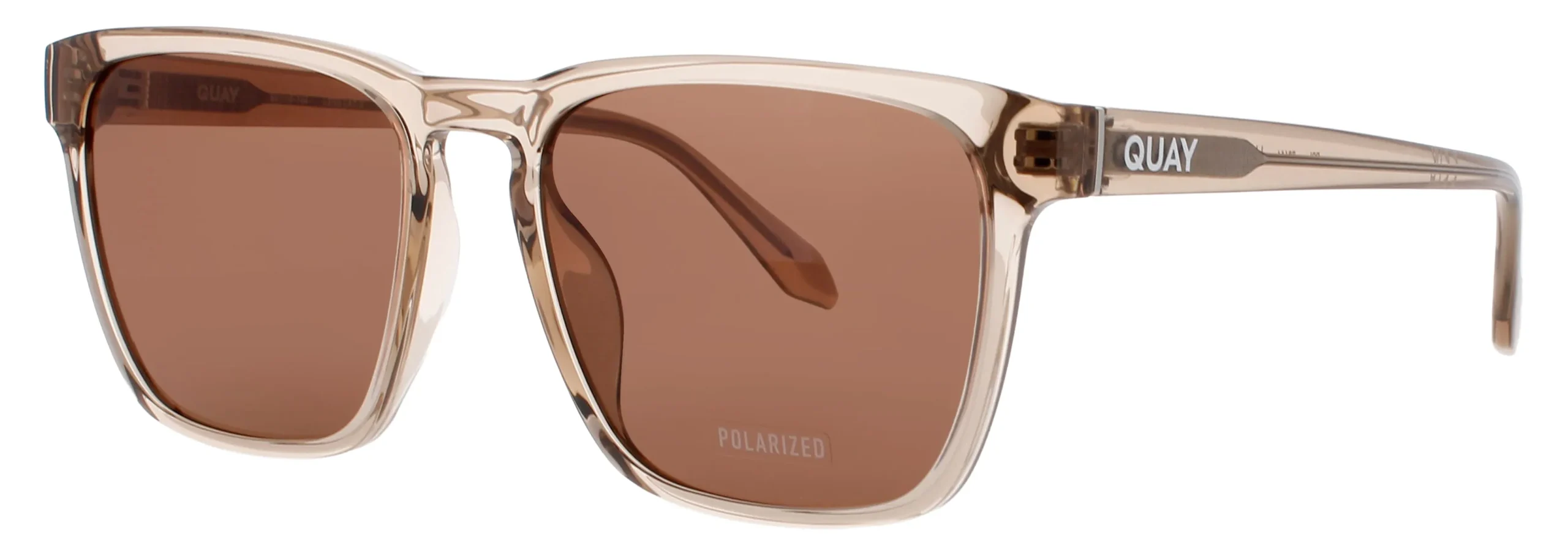 Quay UNPLUGGED OAT/BPOL Sunglasses Oatmeal 56mm Men