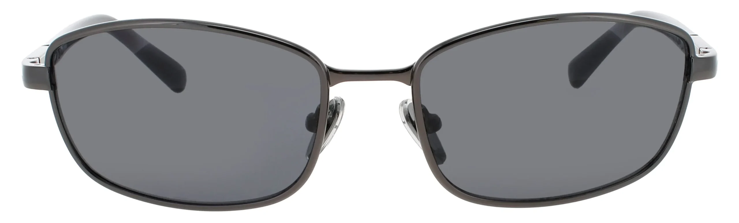 Quay TEXT ME GNMTL/SMK Sunglasses Shiny Gunmetal 58mm Unisex 2