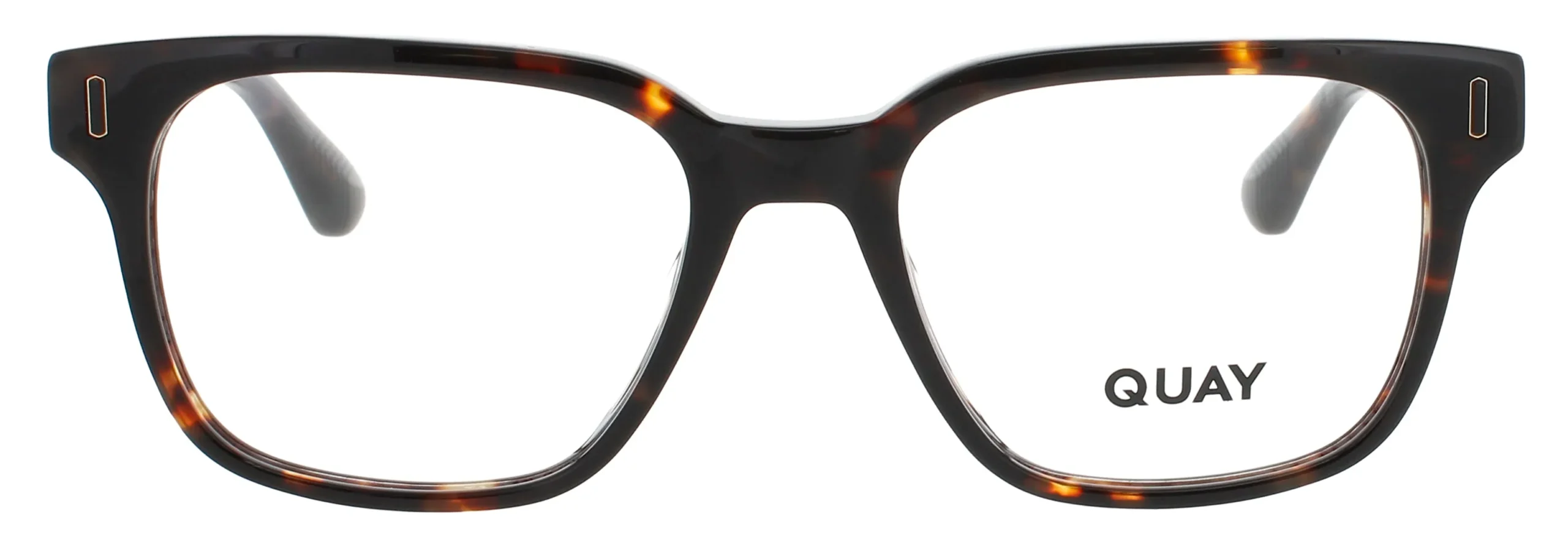 Quay OFFLINE RX DTRT Eyeglasses Dark Tortoise 51mm Unisex 2