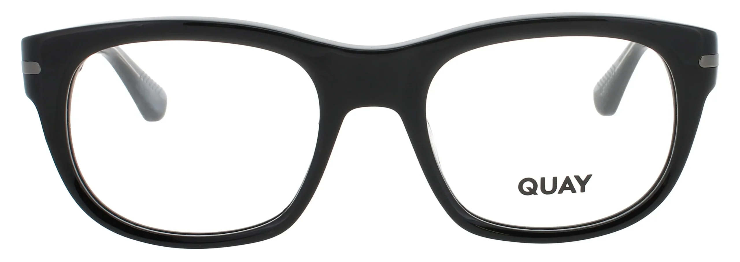 Quay REAL DEAL RX BLK Eyeglasses Black 53mm Unisex 2
