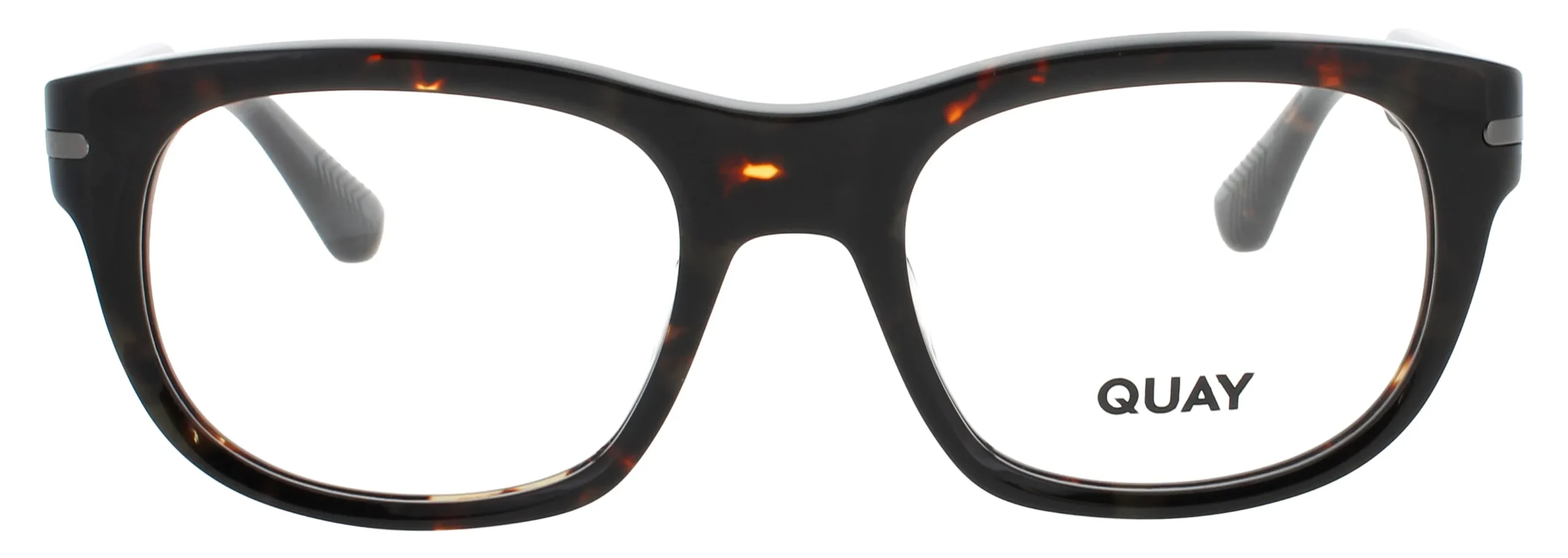 Quay REAL DEAL RX DTRT Eyeglasses Dark Tortoise 53mm Unisex 2