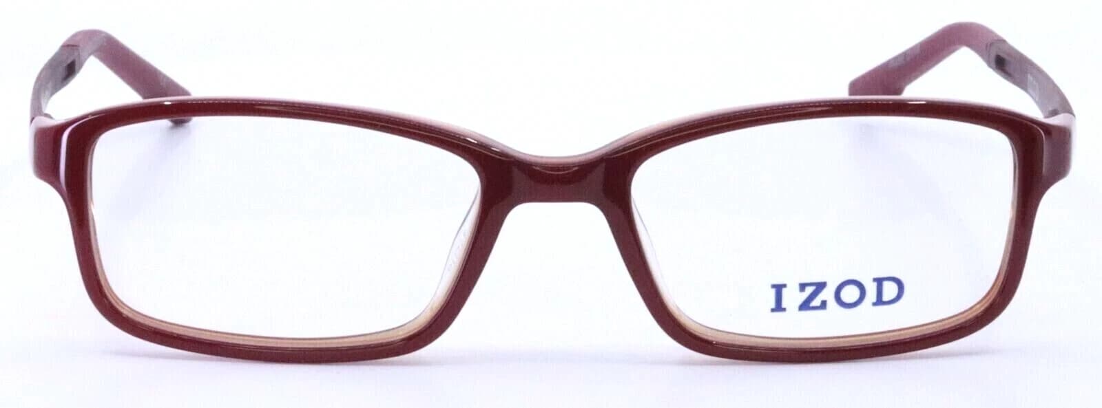 IZOD IZ2805 Eyeglasses Burgundy Laminate 47mm Women 2