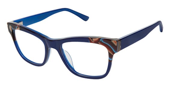 L.A.M.B. LA035 NAVY Eyeglasses Multicolor 53mm Women