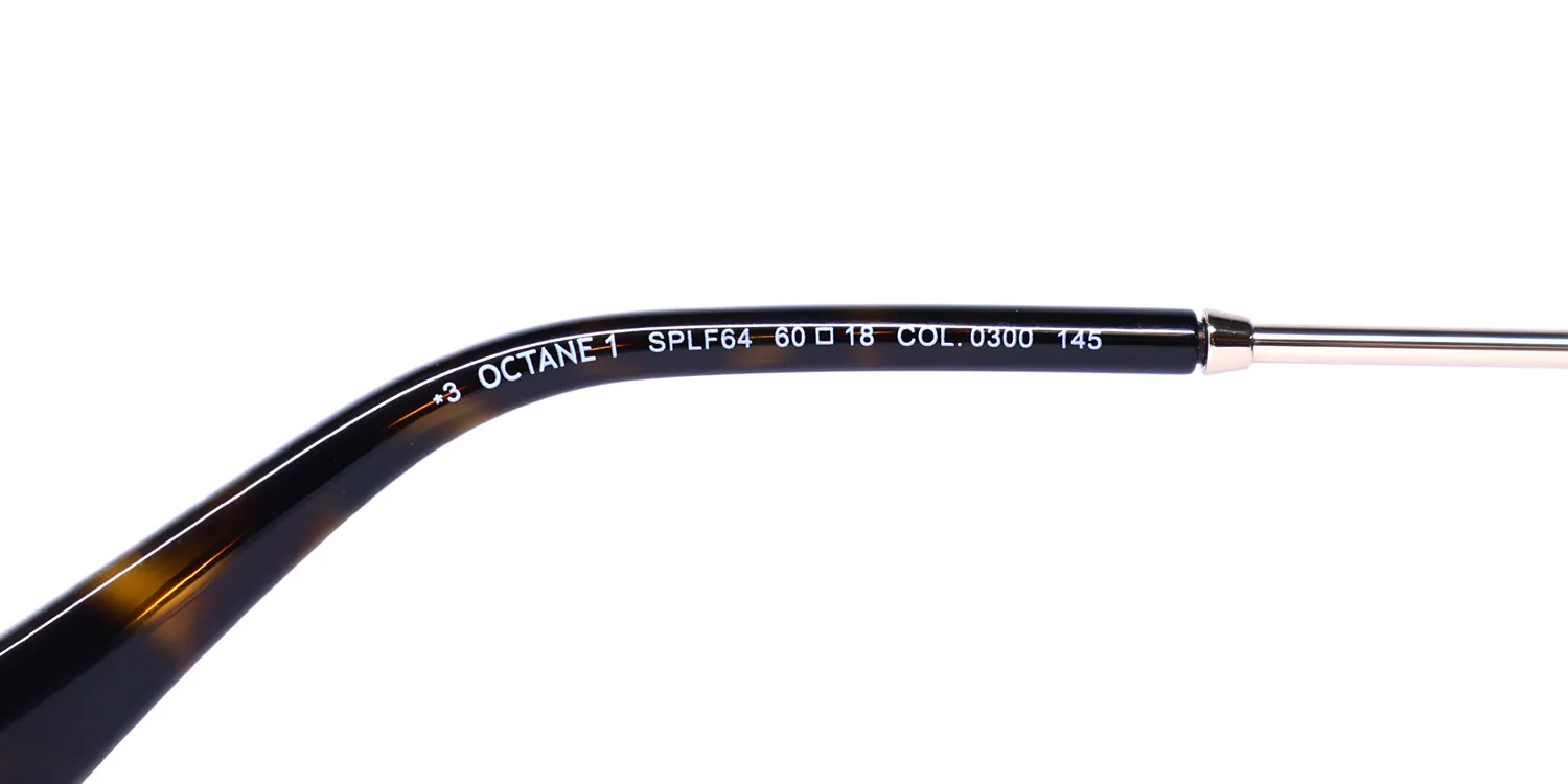 Police Splf64 Octane 1 0300 Sunglasses Rose Gold 60mm 8