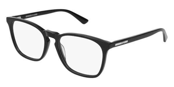 McQ MQ 0128O 005 Eyeglasses Black 54mm Men