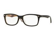 Ray-Ban RB5228F 5409 Eyeglasses Brown 53mm Unisex