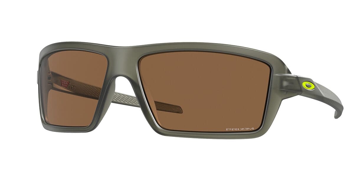 Oakley Cables OO9129-1963 OO9129 Sunglasses Green 131mm Men