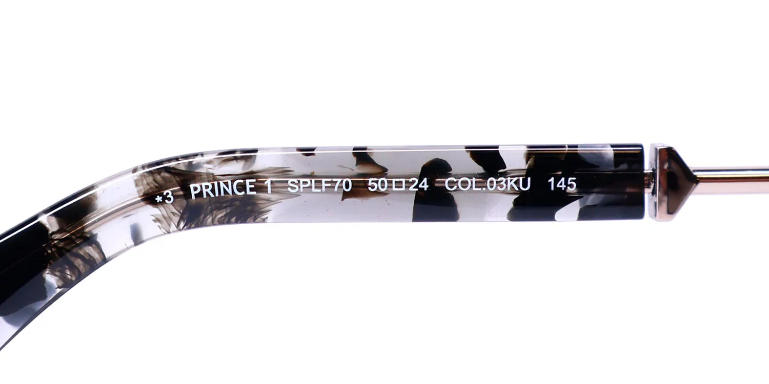 Police Splf70 Prince 1 03ku Sunglasses Black Grey Havava 50mm 8