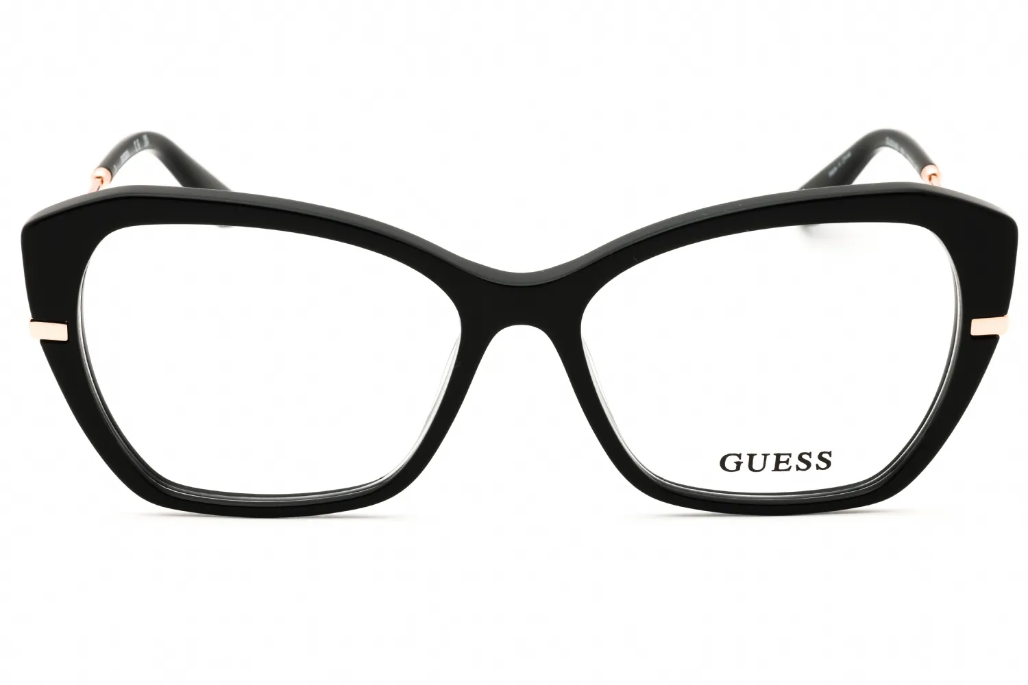 Guess GU50183 001 Eyeglasses Shiny Black 54mm Women 2