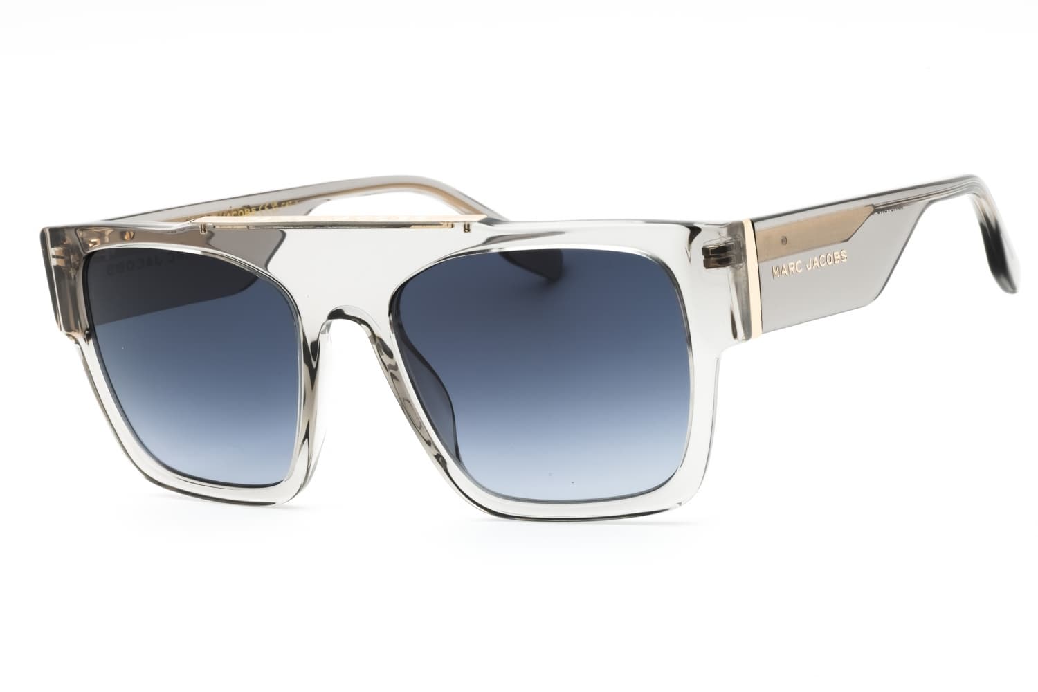 Marc Jacobs MARC 757/S 0KB7 Sunglasses Transparent Dark Grey 54mm Men