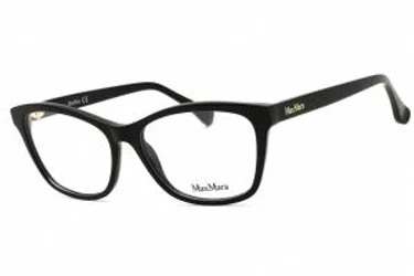 Max Mara MM5032 001 Eyeglasses Shiny Black 54mm