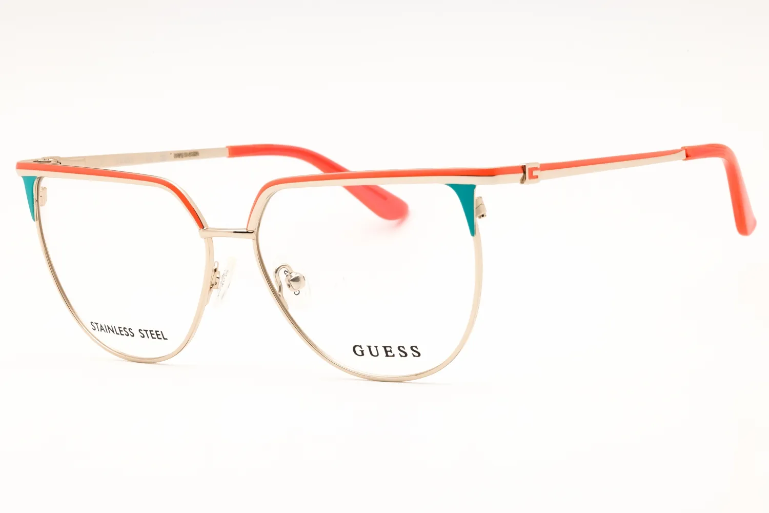 Guess GU50147 032 Eyeglasses Pale Gold 54mm Women
