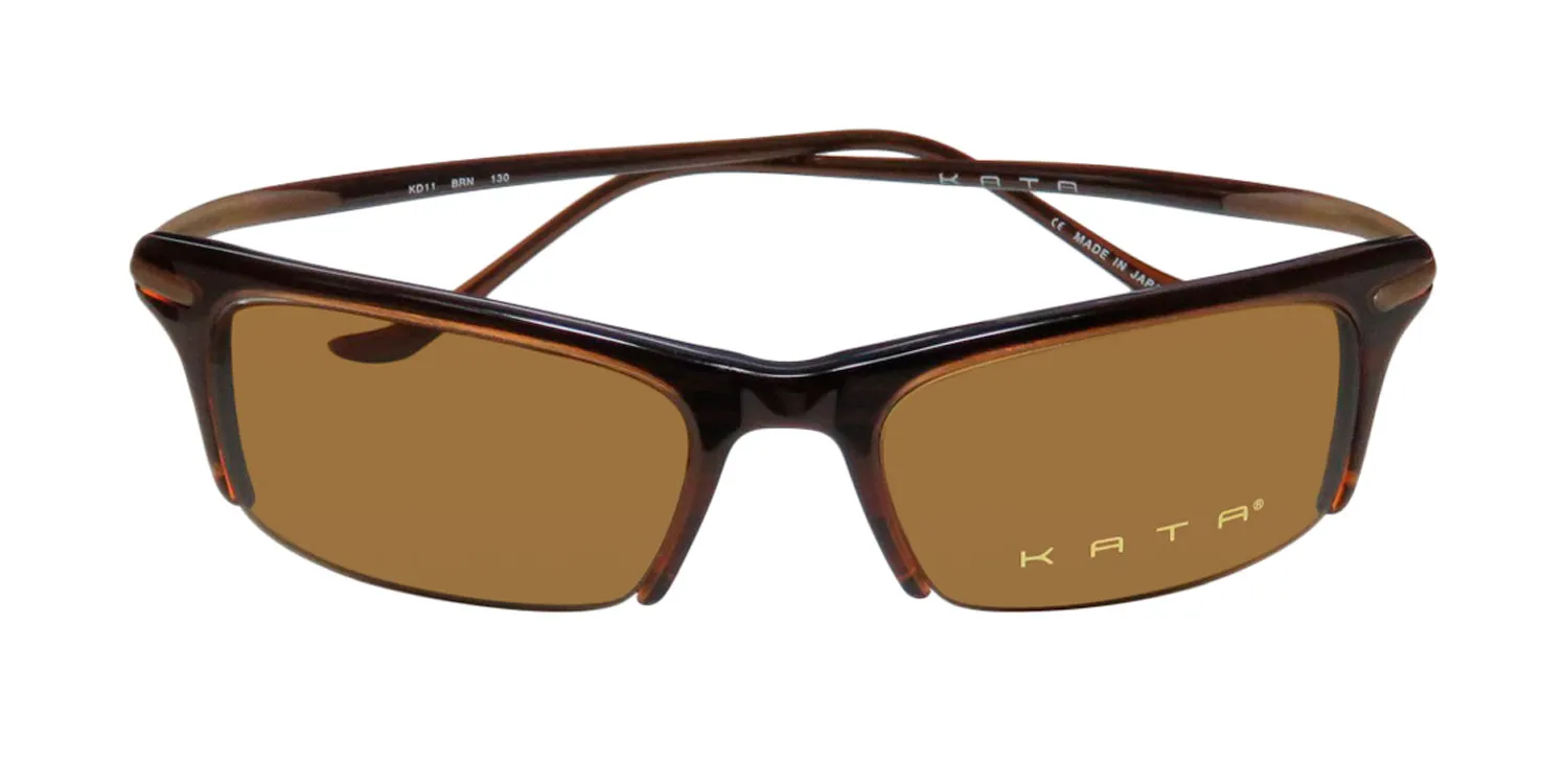 Kata Kd11 brn Sunglasses Brown 53mm Unisex 2