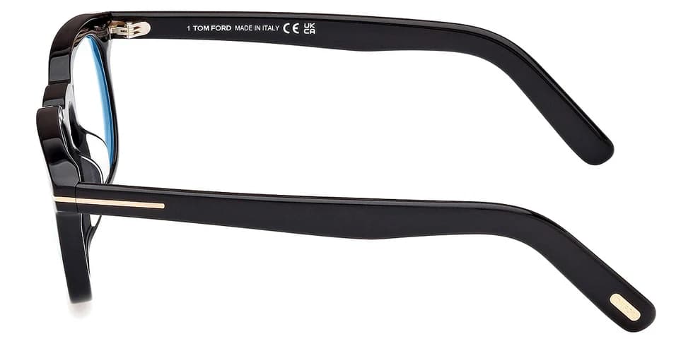 Tom Ford FT5930DB 063 Eyeglasses Black Horn 52mm Men 3