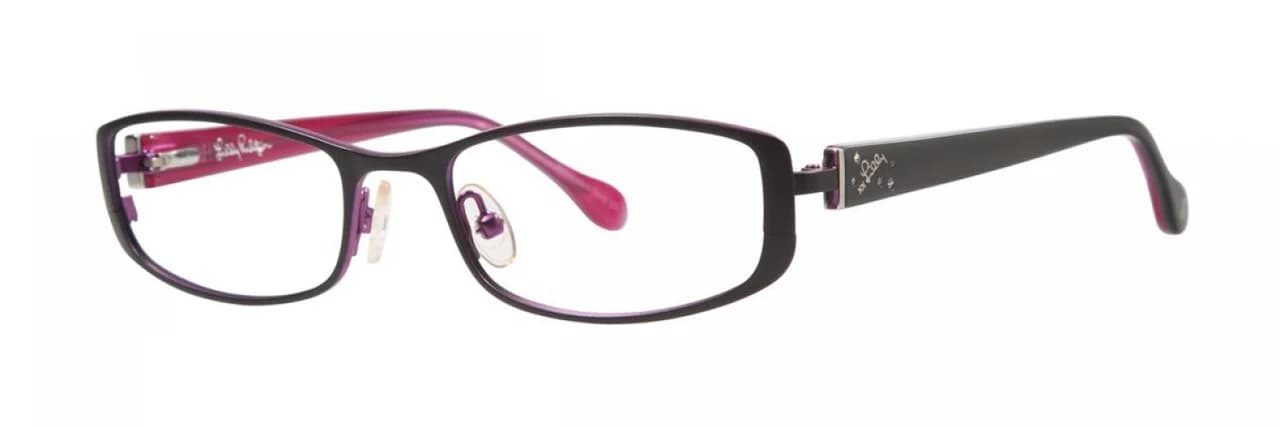 Lilly Pulitzer Krissa Eyeglasses Black 49mm Women