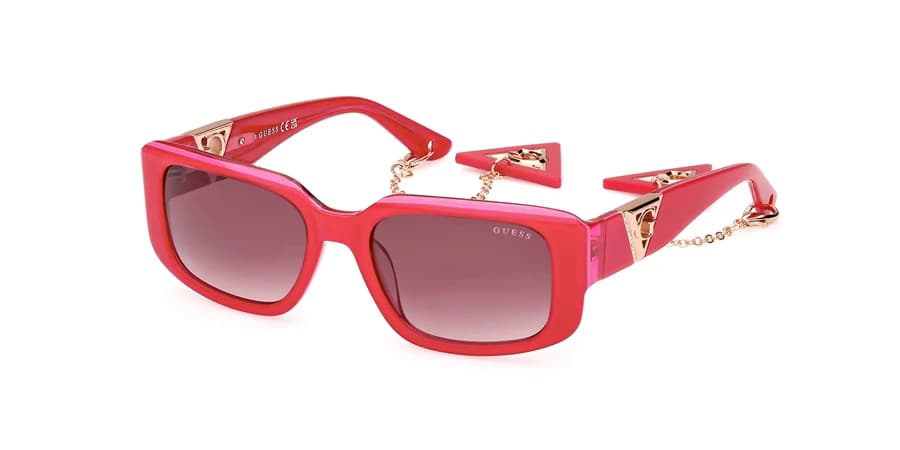 Guess GU7891 72T Sunglasses Shiny Pink 53mm Women