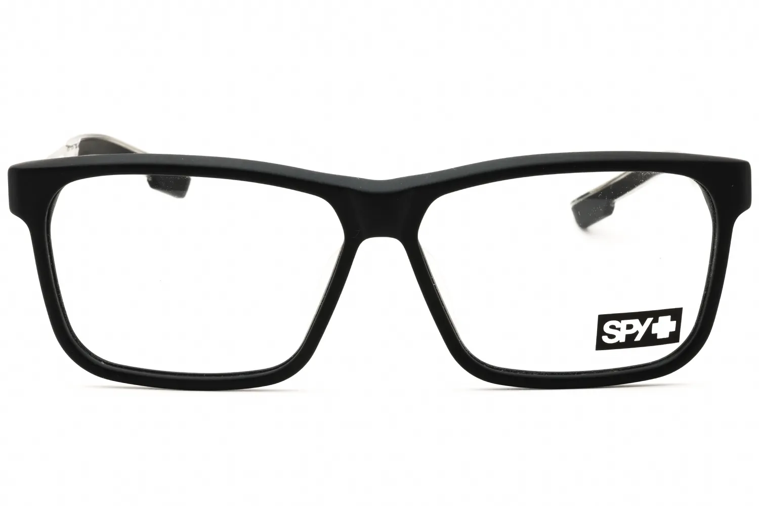 Spy JUSTICE 57 5700000000048 Eyeglasses Matte Black Gloss Crystal Unisex 2