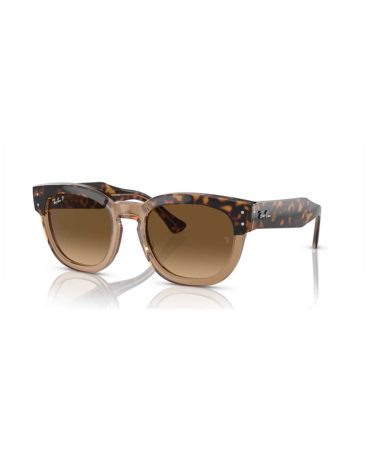 Ray-Ban RB0298S MEGA HAWKEYE 1292/M2 RB0298S Sunglasses Brown 145mm Unisex