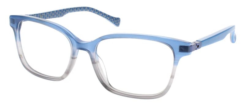 Demi+Dash Haven Eyeglasses Blue Fade 52mm Kids